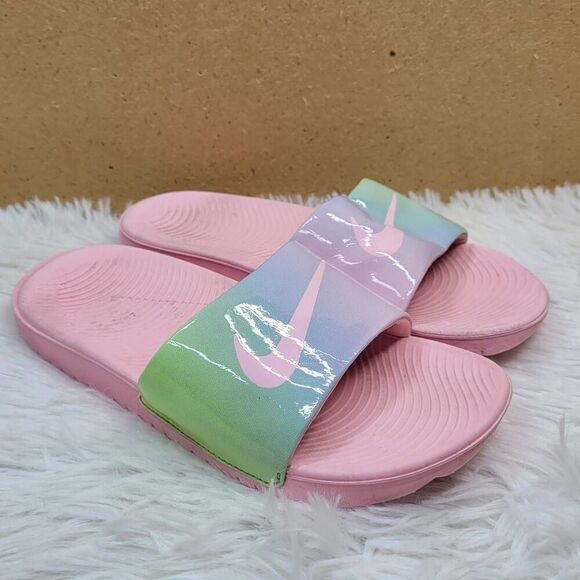 Nike Other - Nike Girls Kawa Tie Dye Slide Sandals- Size 13